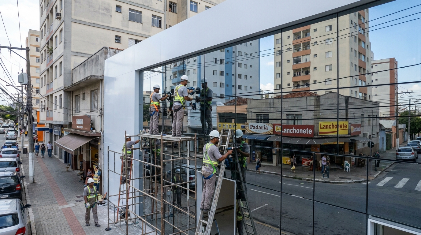 Fechamentos em Vidro em Manaus‑AM